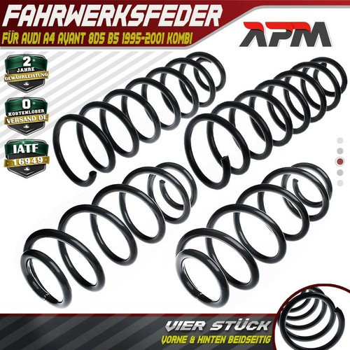 Fahrwerksfeder vorne hinten - 4x,