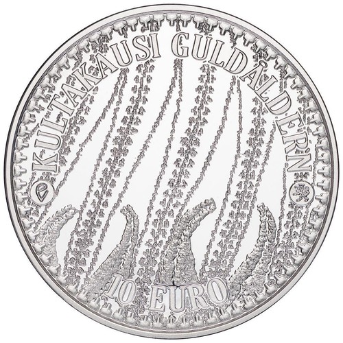 Silbermünze goldenes - silbermünze,