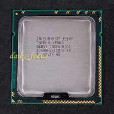   Xeon X5687 SLBVY 3.6 GHz AT80614005919AB CPU Processor LGA 1366 3200 MHz *uq