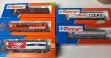 Roco H0 4x Güterwagen 46979