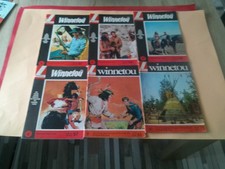winnetou nr. 51,54,56,57,61,75  grossband   ORIGINALAUSGABEN VON LEHNING