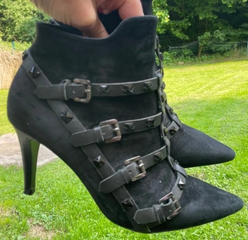 Vollleder vintage stiefel - vollleder,