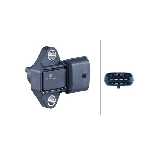 Hella sensor ladedruck 6pp - sensor,,