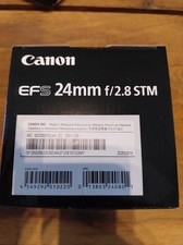 Canon EF-S 24mm F2.8 STM