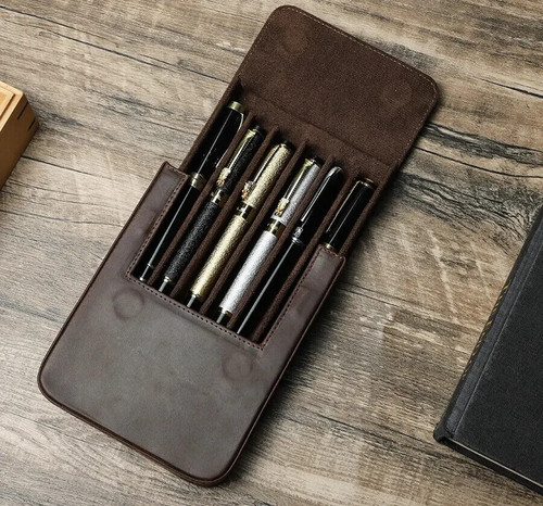Echt leder etui für - echt,
