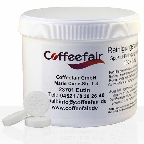 Coffeefair reinigungstabletten - coffeefair,