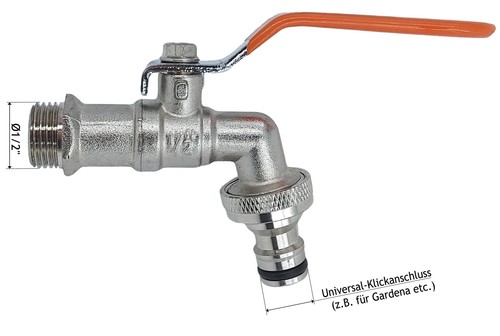 Wasserhahn für regentonne - wasserhahn,