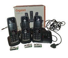 Gigaset C530A C530 Trio Schnurlostelefon 3 Mobilteile 1,8 Zoll Farbdisplay OVP