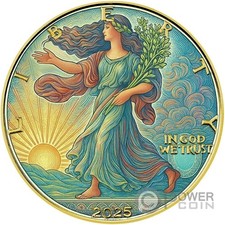 LIBERTY COLORCURRENCY 1 Oz