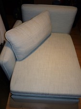 Sofa Einsitzer hellblau zum