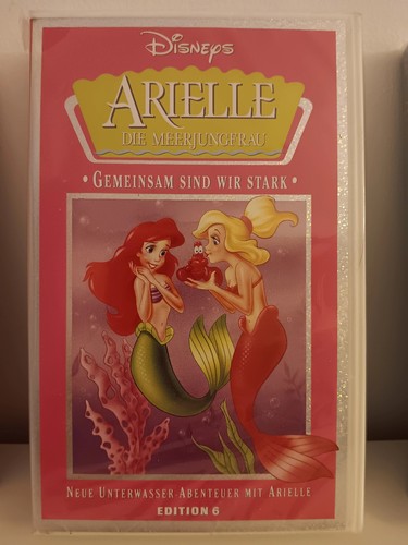 Walt disney vhs arielle - disney,