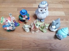 Dekofiguren Clowns Schnecke Drachen Eule Dekoration Sammlung