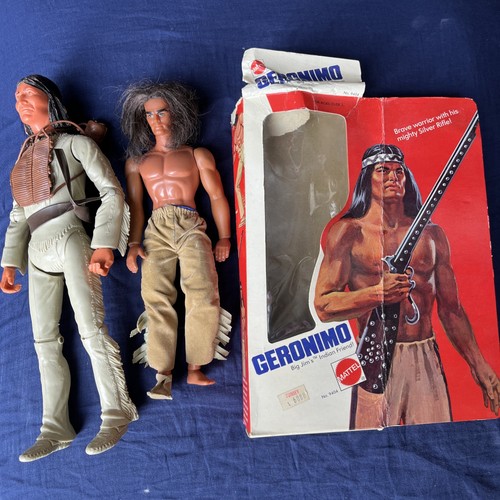 Mattel geronimo 1971 sitting - mattel,