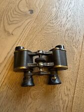 WK1 MILITÄR FERNGLAS C.P. GOERZ BERLIN 8x NEO TRIEDER D.R.P ANTIK