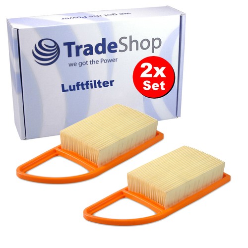 Ersatz luftfilter für - 2x,