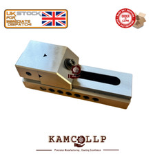 Präzision 2" 50 mm Schraubenloser Stift Typ Schleifschraubstock NEU KAF