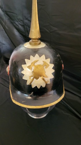 Pickelhaube der feuerwehr - pickelhaube,