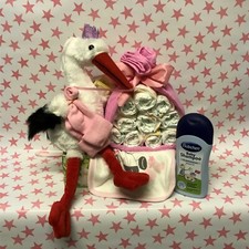 Windeltorte Storch für Jungen