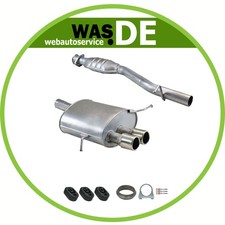 Auspuffanlage für Mercedes