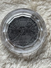 Silbermünze AC/DC Zum 50