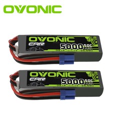 2X 50C 5000mAh 11.1V 3S LiPo Akku mit Stecker EC5 für 3s 6s Arrma LIMITLESS Auto
