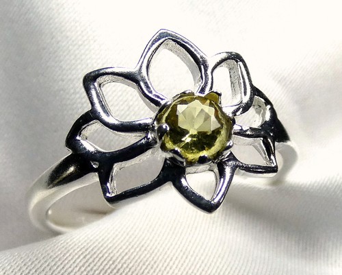 Ring 925 silber facettierter - 925,