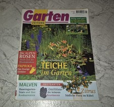 Gartenzeitung 5/1997 Alpenrosen Bienen Brombeeren Malven Paprika Teiche Zitrus