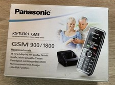 PANANSONIC Senioren Handy Heimtelefon in OVP GSM 900/1800 KX-TU301 GME