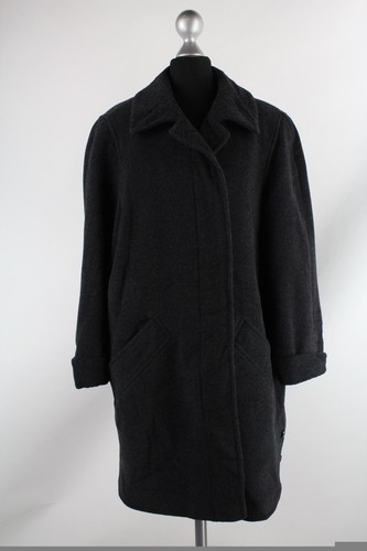 Delmod dunkelgrauer mantel - delmod,
