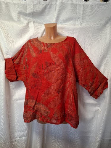 Bluse tunika leinen - 44,
