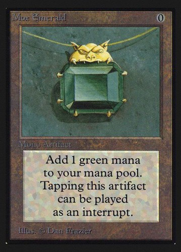 Mox smaragd - smaragd, (262)