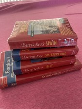 4 BAEDEKER Travel Guides Maps