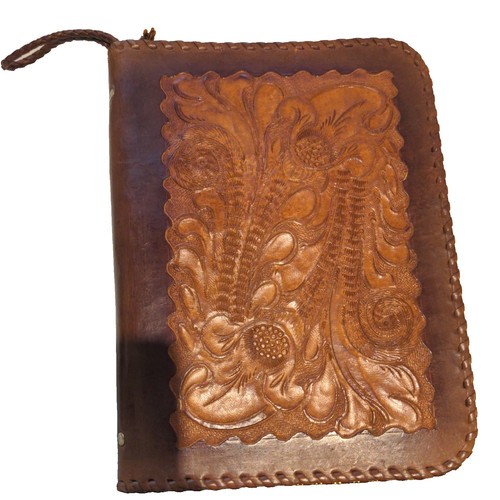 Vintage leder dokumentenmappe - vintage, leder-dokumentenmappe