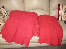 Stretchbezüge Hochelastische Eckbezug l in Bordeaux. mit Sesselbezug