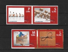 Regio Post Pfalz   Briefmarken für Pakete  4 Werte  **