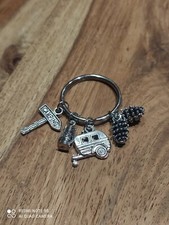 Auto Schlüsselanhänger Anhänger Autoanhänger Camping Camper Wohnwagen Mobil 2