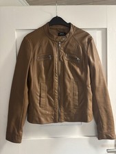 Only Lederjacke Braun Gr.38 NEU