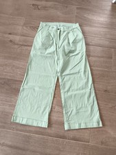 grüne Hose weites Bein Gr. 38 bpc Neu