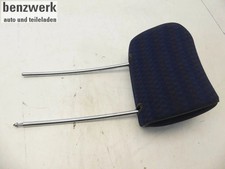 Mercedes 190 W201 Mopf ab 08/88 Sitz vorne Kopfstütze Stoff blau ORIGINAL ✔️