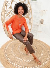 Hose braun 40 Damen linea