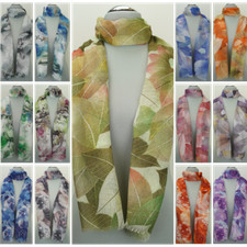 Seide Damen Schal offen