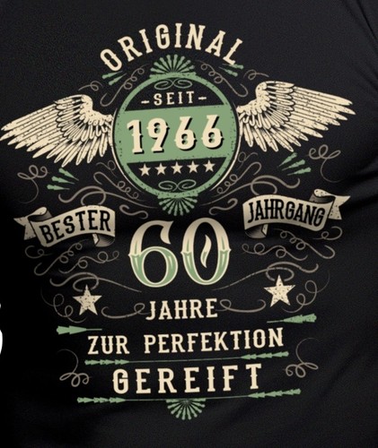 Geburtstag herren shirt - 60.geburtstag,