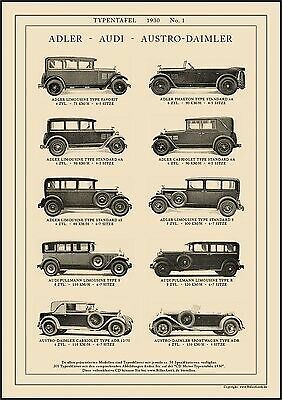 Adler audi austro - audi, austro-daimler