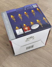 LED Lichterkette mit Figuren, Weihnachtslichterkette