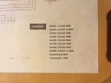 Stromlaufplan Grundig SUPER