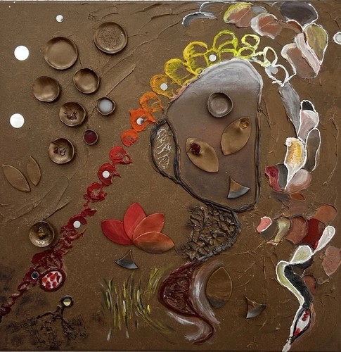 Abstraktes kunstwerk - abstraktes,