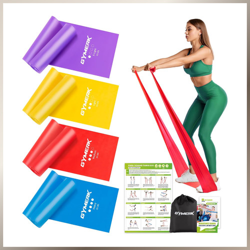 Fitnessbänder set 4er - fitnessbänder,