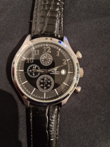 King quartz chronograph - quartz,
