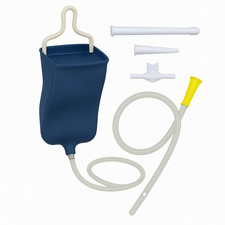 Reiseirrigator Set 2L Blau MIT