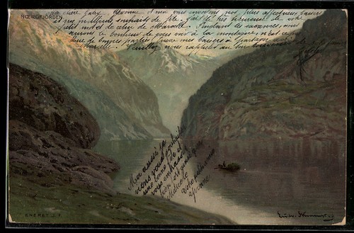 Ansichtskarte norwegen - ansichtskarte,